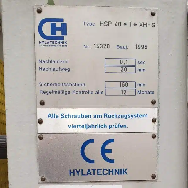 Hylatechnik HSP 40 1 XH-S