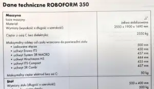Agie CHARMILLES ROBOFORM FO 350