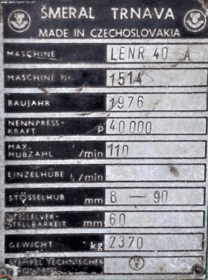 SMERAL TRNAVA LENR 40 A