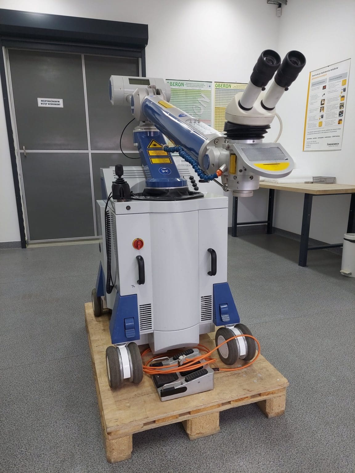 ALPHA LASER ALM 200 Mobile Laserschweißsystem MASZYNERIA