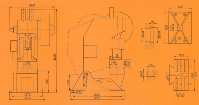 SMV PRESSES CO1250-2