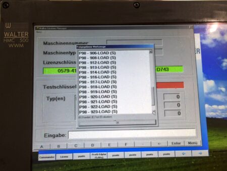 WALTER HELITRONIC POWER REGRINDER 5-OSI