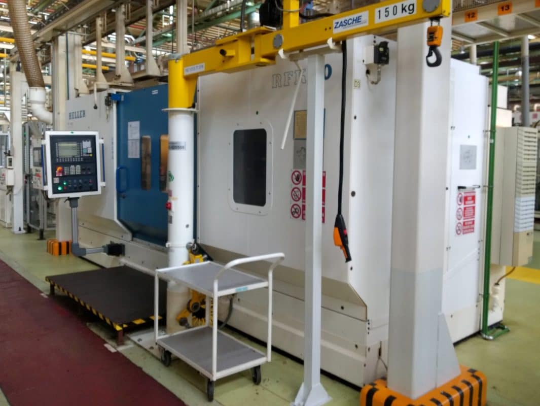 CNC crankshaft milling machine HELLER RFK 202800 MASZYNERIA