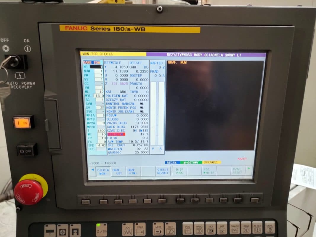 FANUC ROBOCUT ALPHA 1iC wire EDM machine