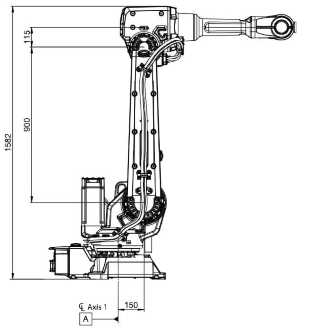 ABB IRB 2600 M2004 Robotic Welding Cell - MASZYNERIA