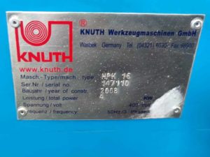 KNUTH HPK 16