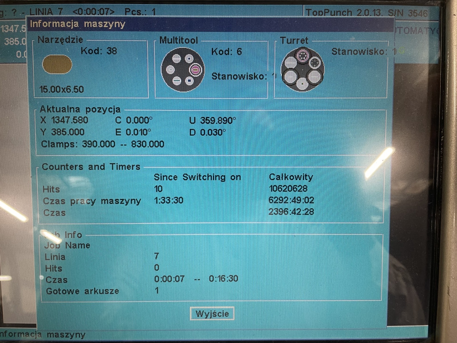 EUROMAC MTX INDEX 1250/30