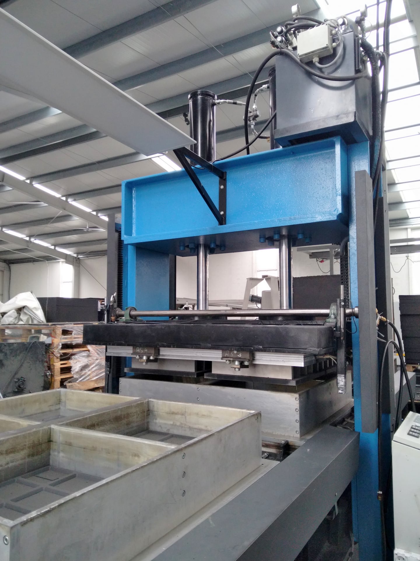 Prasa hydrauliczna wulkanizacyjna 80 t