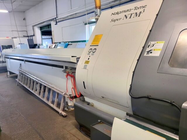 NAKAMURA-TOME SUPER NTM3 CNC turning centre