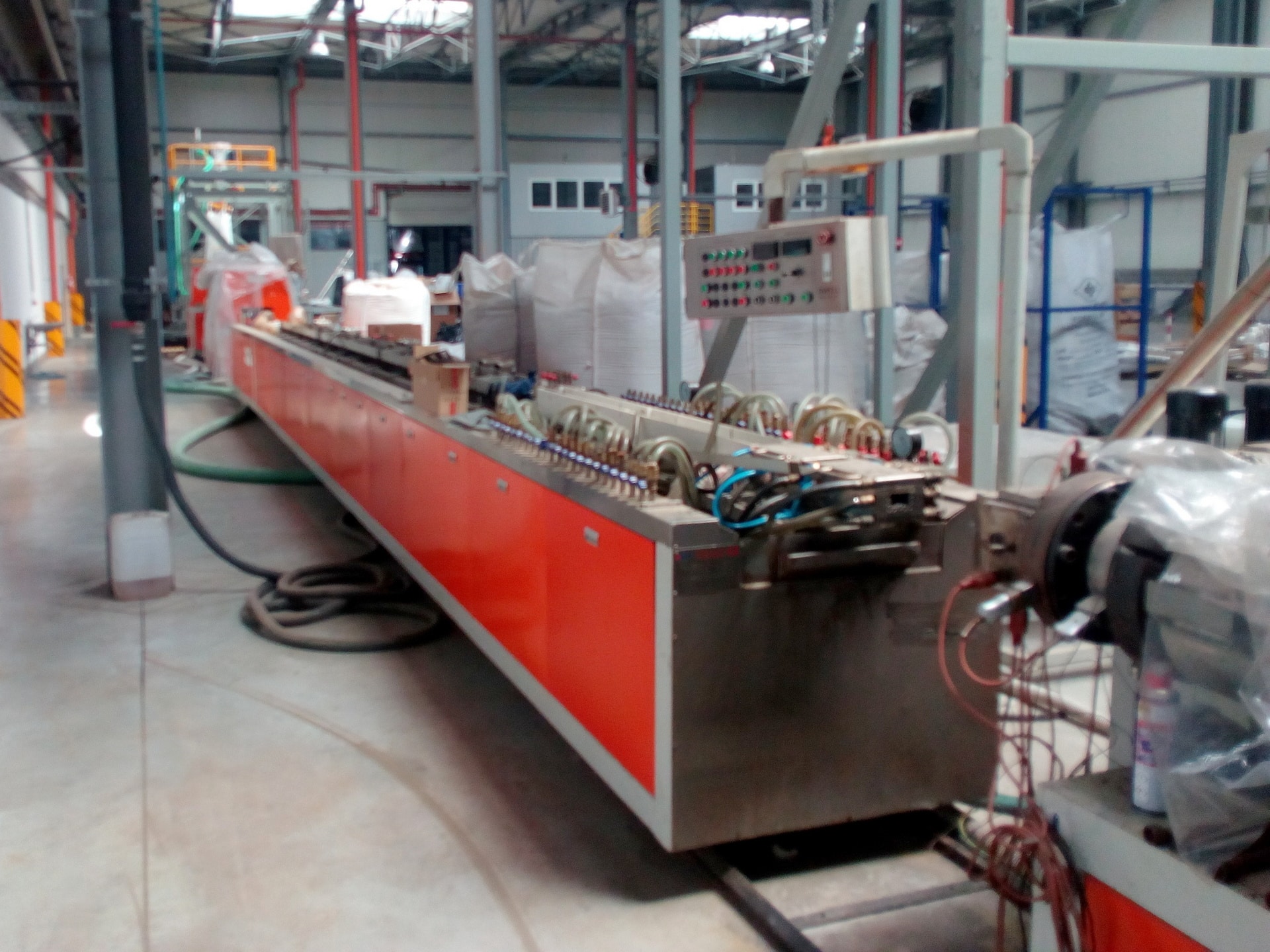 Linia do produkcji desek i profili WPC