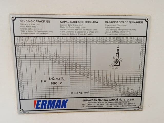 ERMAK CNC HAP 3200