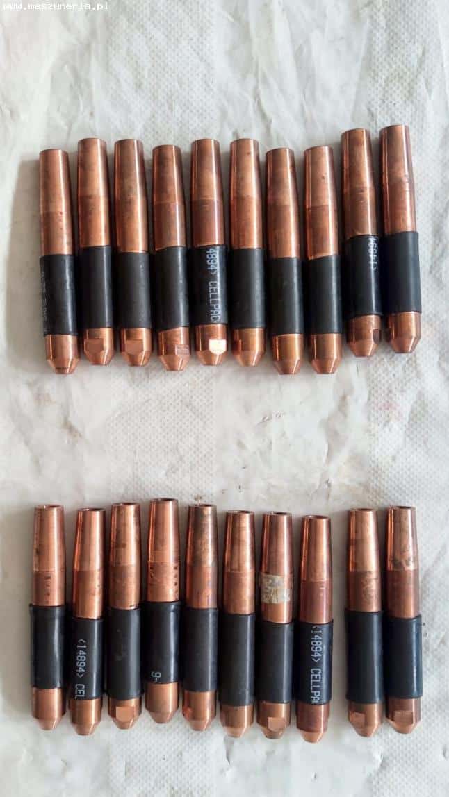 Spot welding electrodes