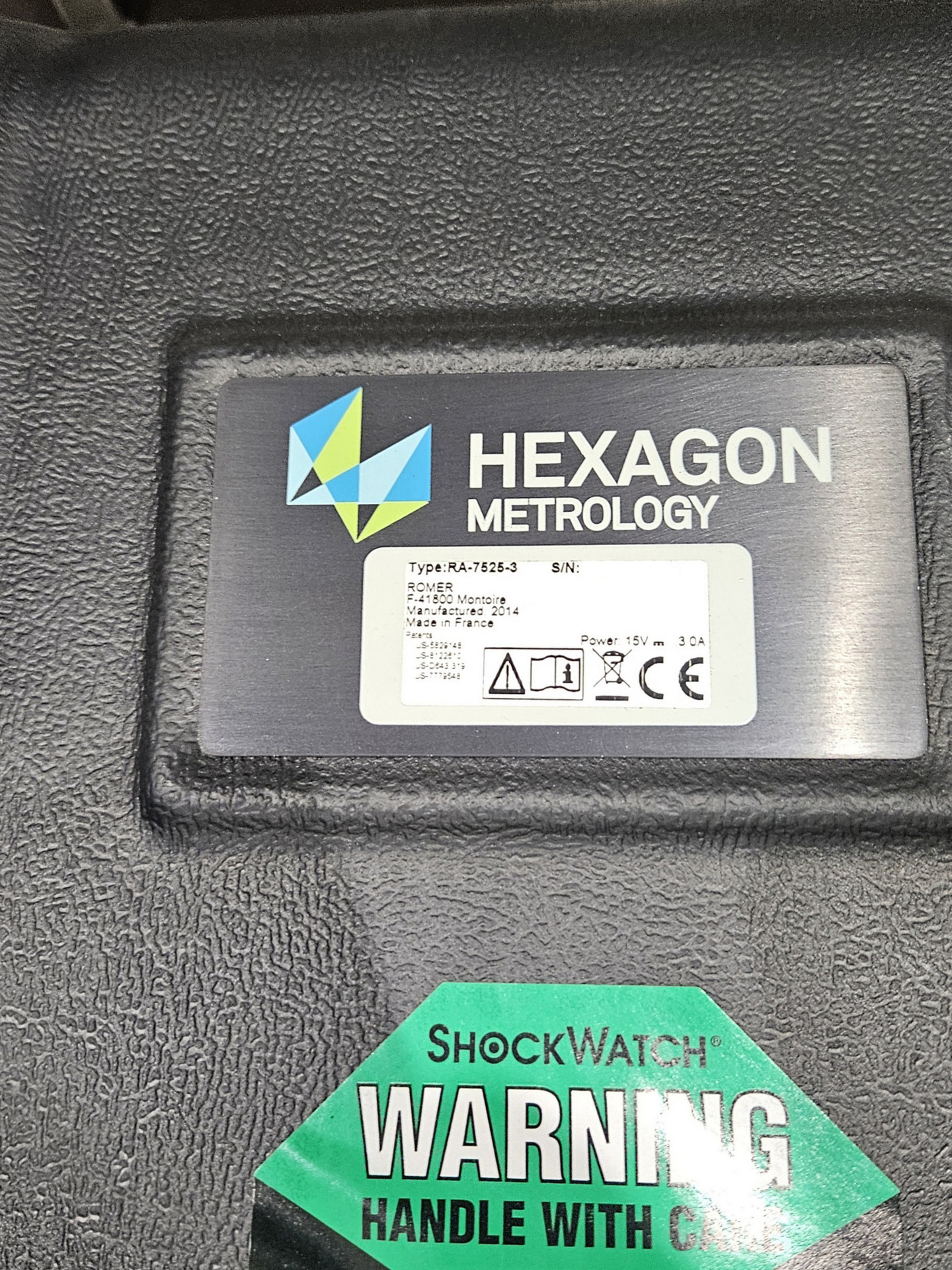 HEXAGON ROMER ABSOLUTE ARM RA-7525-3