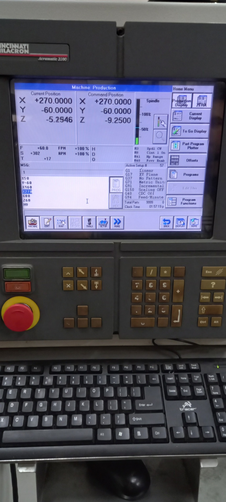 CINCINNATI MILACRON DART 750