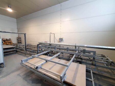 Maszyna do produkcji płyt gipsowo kartonowych KlicK board