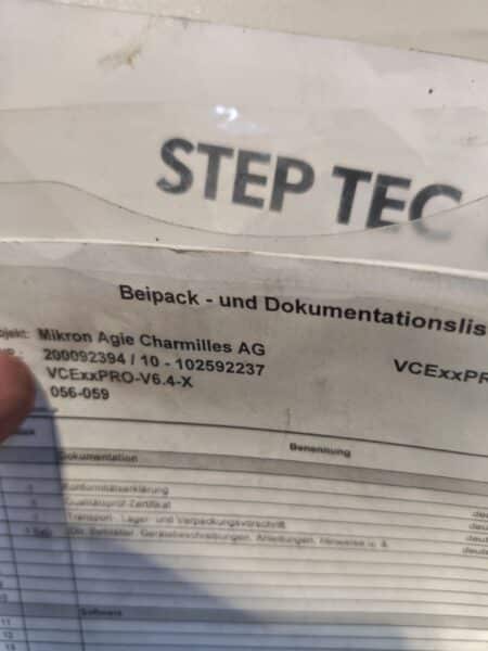 MIKRON VCE 1000X PRO